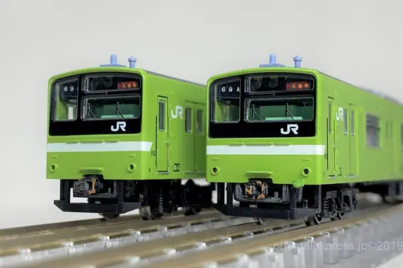 MICRO ACE A-2592 201系鉄道模型セット 201系体質改善工事施工車・ウグイス を弄る。その1 Microace A2592 7両