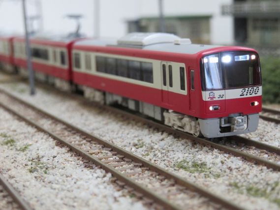 GREENMAX 30833 京急2100形（更新車・行先点灯）8両編成セット グリーンマックス Nゲージ 鉄道模型