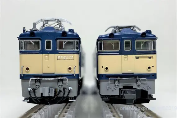 EF64 77号機・お召塗装、ED75 121号機・お召塗装が入線しました。TOMIX