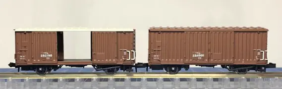 【希少】マイクロエース　ワム80000 茶　15両 ワム80000 量産車・茶色が入線しました。MICROACE A3551 28000番台