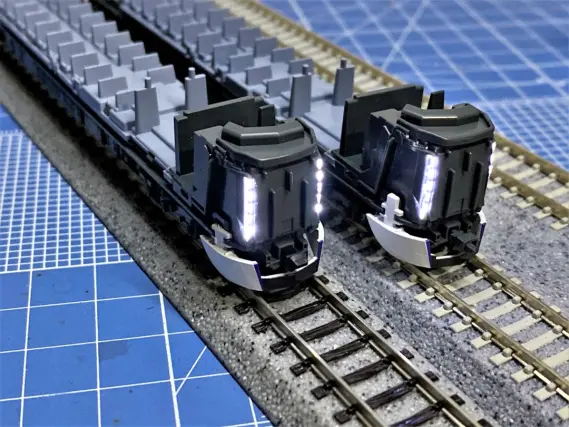 D.lightモデル の「特急用ライトユニット」Ver2を試してみる。DH101