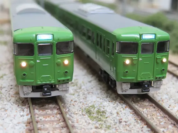 JR113系7700番台（40N体質改善車・京都地域色・L17編成）基本4両