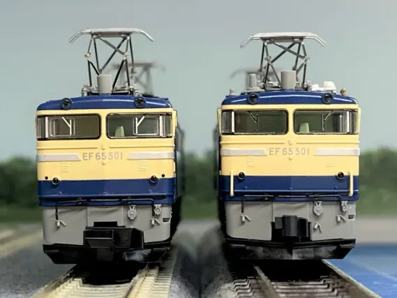 EF65 501号機が入線しました。 TOMIX 7116 | NGaugeJP - 横濱模型