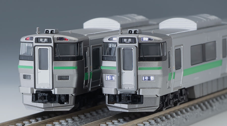 TOMIX JR 733系100番台 6両セット 98375、76 JR 733-100系近郊電車基本セット 2026年7月発売予定 品番：98375 鉄道