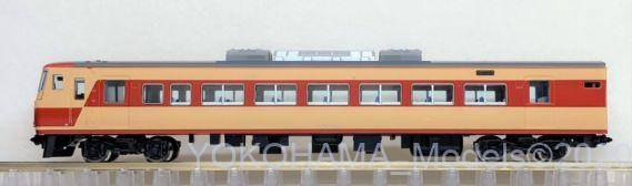 185系200番台「国鉄特急色」OM08編成が入線しました。TOMIX 98691