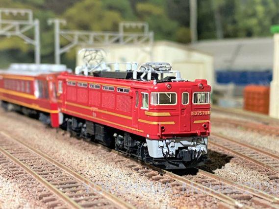 TOMIX 9150 ED75 700 オリエント 711号機+12系オリエントサルーン TOMIX 9150 ED75 700 オリエント 711号機 707号機