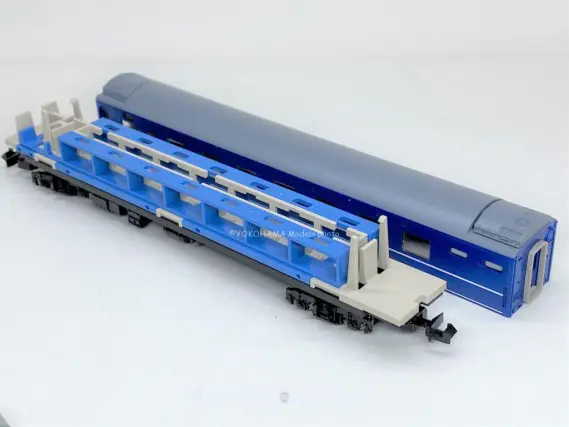 24系「さよなら銀河」が入線です。TOMIX 92957 Midnight Express