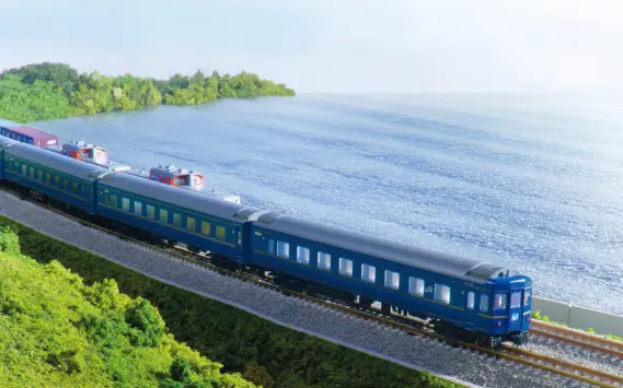 KATO` - Kato 321系+北斗星+運転台セット KATO】2026年1月・4月 新製品発売予定ポスター 24系 北斗星、315