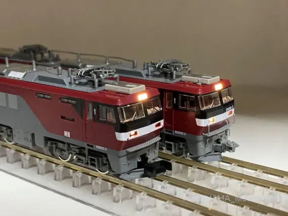 EH500 8号機（2次形）新塗装を弄る。その1 TOMIX 7106 ｜ 製品情報