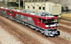 EF64 1010号機 JR貨物試験塗装が入線です。KATO 3023-2 | NGaugeJP