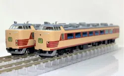アクセスシャトル TOMIX 98216 98217 485系　上沼垂色 トミックス 98216 485系特急電車 上沼垂色・白鳥 基本セットB 5