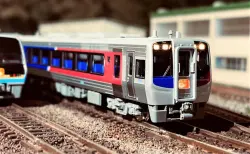 キハ40新潟色・青・キハ48只見縁結びセット 入線です。TOMIX 98958