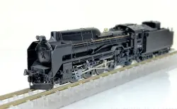ジャンク D51 標準形（長野式集煙装置付）入線です。KATO 2016-6