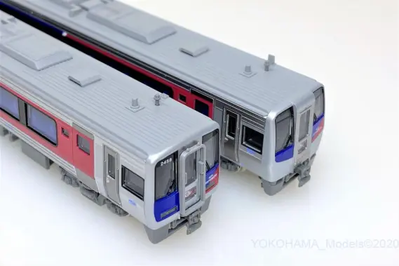 JR四国N2000系 特急「うずしお4号」が入線しました。KATO 10-1628