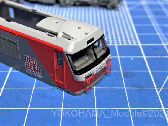 TOMIX 2242 DF200 200番台 DF200-222 JRFマーク レッドベア