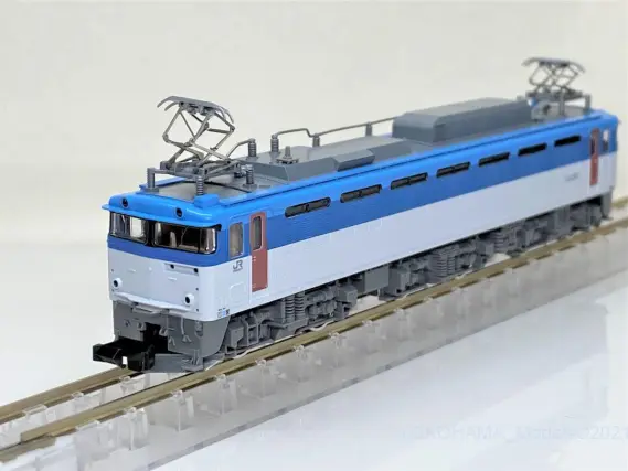 EF81 500番台が入線しました。TOMIX 7144 ｜ 製品情報｜製品検索｜鉄道
