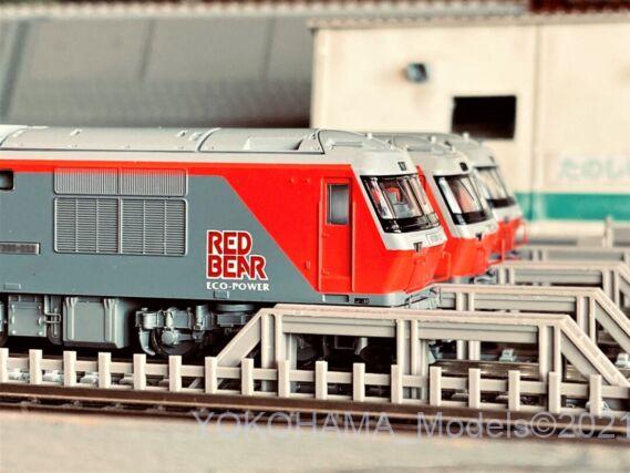 TOMIX 2242 DF200 200番台 DF200-222 JRFマーク レッドベア