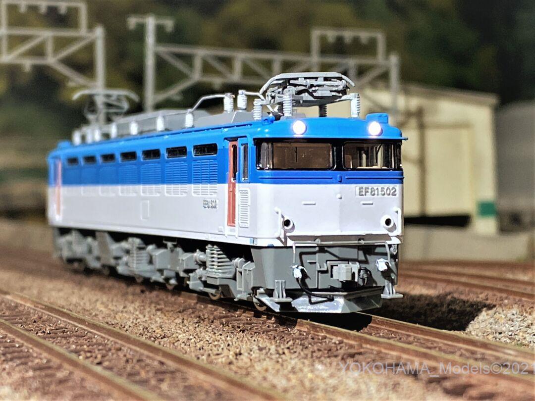 EF81 500番台を弄る。その３ TOMIX 7144 502号機 ☆彡 NgaugeJP - 横浜模型