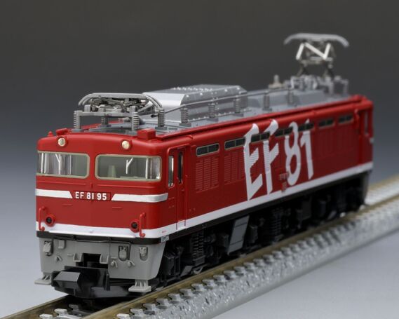 TOMIX 7153 JR EF81形電気機関車(95号機・レインボー塗装・Hゴムグレー) 鉄道模型