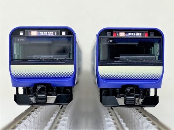 TOMIX 98403 E235系1000番台付属編成　ジャンク品 E235系1000番台「横須賀・総武快速線」付属編成が入線です。 TOMIX