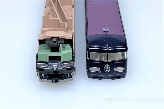 117系7000番台 寝台電車「WEST EXPRESS 銀河」が入線しました。TOMIX