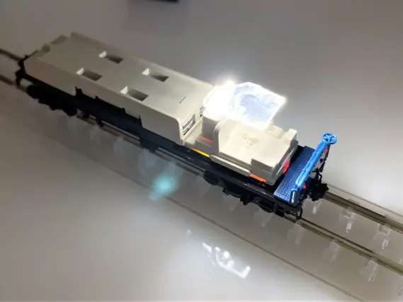 レサ10000系貨車「とびうお・ぎんりん」が入線しました。TOMIX 98723
