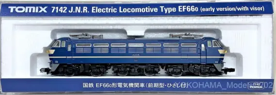 EF66 前期型・ひさし付が入線しました。TOMIX 7142 ｜ 製品情報｜製品
