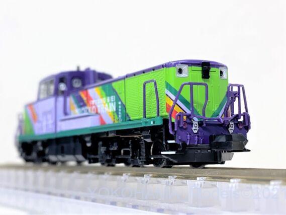 DE15-1535号機 富良野・美瑛ノロッコ号牽引機が入線しました。MICROACE