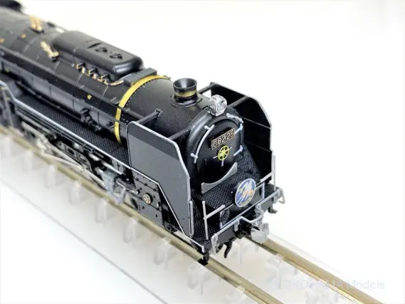 C62形25号機 宮原機関区 お召先導機が入線しました。KATO京都駅店 特