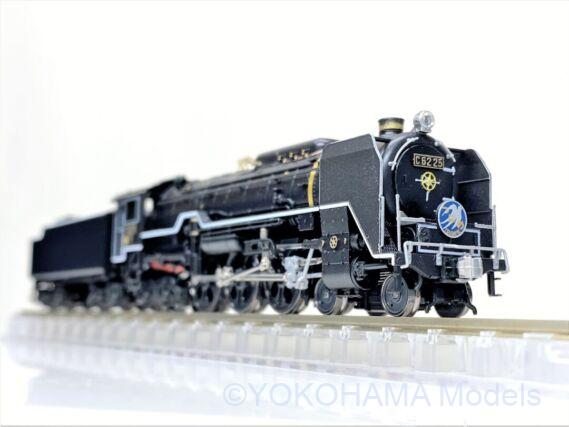 C62形25号機 宮原機関区 お召先導機を弄る。その1 磨きだし KATO京都