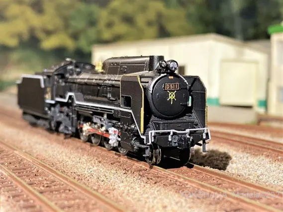 D51形1号機 梅小路機関区”1972″が入線しました！ KATO 2018-1 KKB00238