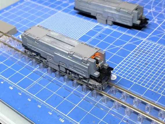 ジャンクなEH500 5号機（2次形）GPS付を弄る。その1 TOMIX 2147