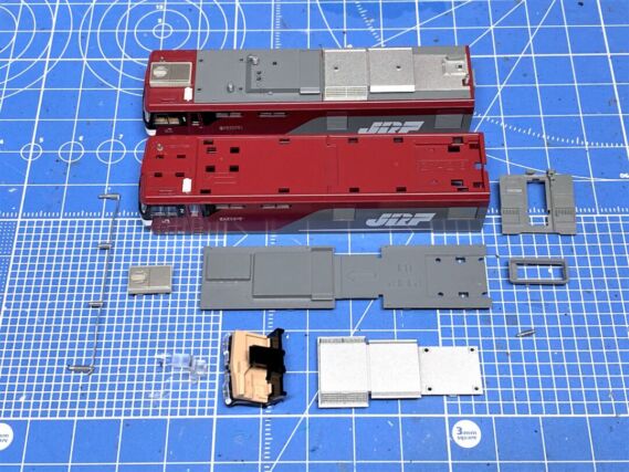 ジャンクなEH500 5号機（2次形）GPS付を弄る。その1 TOMIX 2147