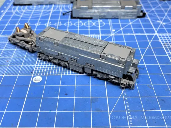 ジャンクなEH500 1号機（1次形）GPS付を弄る。その3 TOMIX 2157