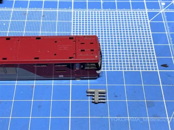 ジャンクなEH500 1号機（1次形）GPS付を弄る。その2 TOMIX 2157