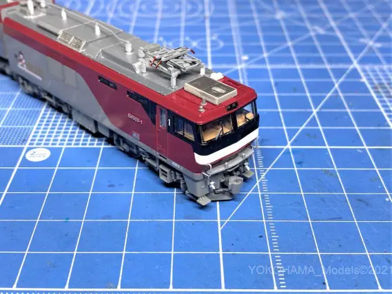 ジャンクなEH500 1号機（1次形）GPS付を弄る。その3 TOMIX 2157