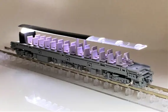 251系「スーパービュー踊り子」2次車・旧塗装が入線しました。TOMIX