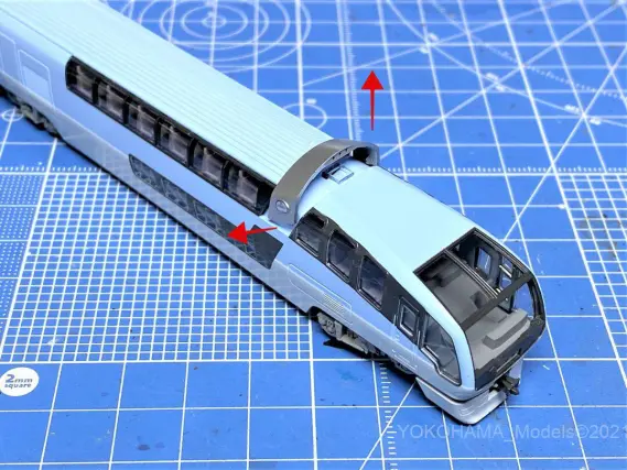 251系「スーパービュー踊り子」2次車・旧塗装が入線しました。その2