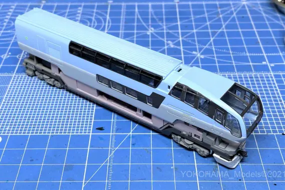 251系「スーパービュー踊り子」2次車・旧塗装が入線しました。その2
