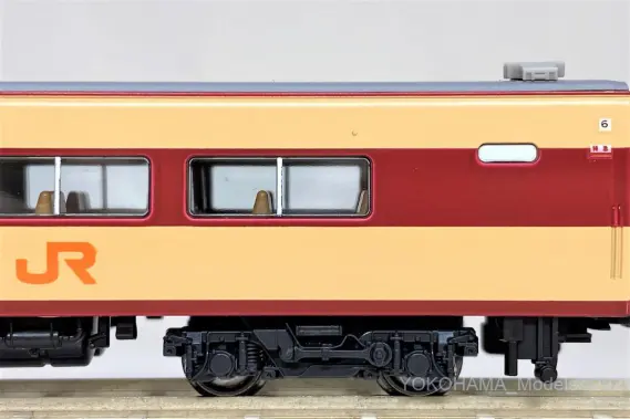 381系「パノラマしなの」登場時仕様が入線しました。KATO 10-1690 6両