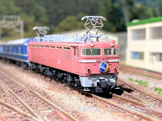 EF81 400番台(JR九州仕様)を弄る。TOMIX 7145 ｜ 製品情報｜製品検索