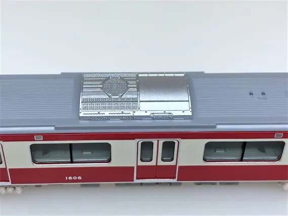 京急新1000形（16次車・1601編成）6両編成が入線しました。GREENMAX