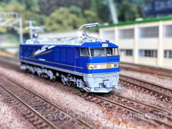 EF510 北斗星色を弄る。その2 0617 M-13モーター(TYPE2)換装 TOMIX