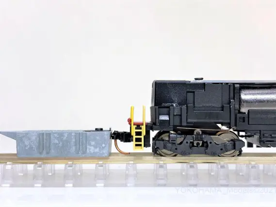 秩父鉄道 デキ200 パレオエクスプレス（赤茶）が入線。MICROACE A2080