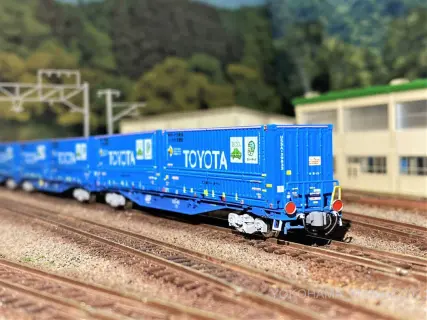 北*北様 TOMIXコキ105 朗堂TORMコンテナ トヨタロングパスエクスプレ コキ105系 トヨタロングパスエクスプレス