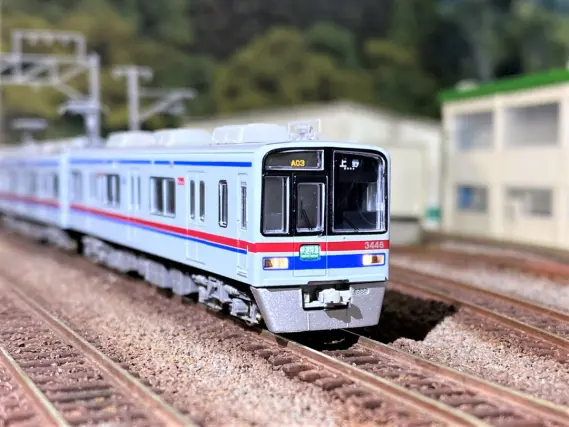 京成3400形3448編成が入線しました。GREENMAX 50682 3448F ｜ 製品情報
