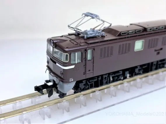 TOMIX 7146 国鉄 EF60-0形電気機関車(2次形・茶色) EF60 0番台 2次形 茶が入線です。 TOMIX 7146 ｜ 製品情報｜製品検索