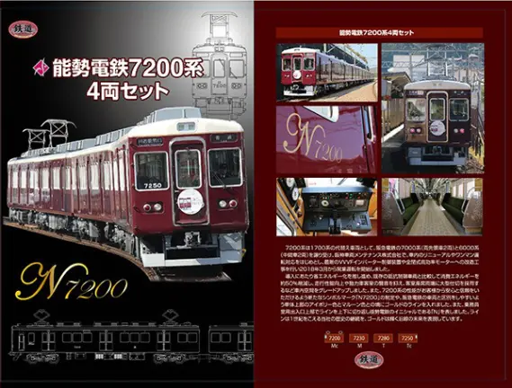 あ*り様 お値段相談可能　鉄道コレクション　能勢電鉄 7200系 4両セット N nose2021_7200-1-569x432.jpg.webp
