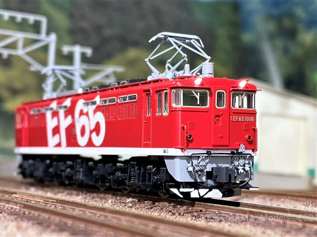 7155 EF65 1000形(1019号機・レインボー塗装) EF65 1019号機・レインボー塗装を弄る。その2 TOMIX 7155 #トミックス