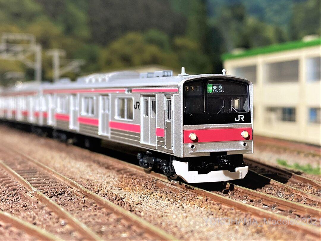 205系前期車・京葉線が入線しました。TOMIX 98442 98443 ☆彡 NgaugeJP